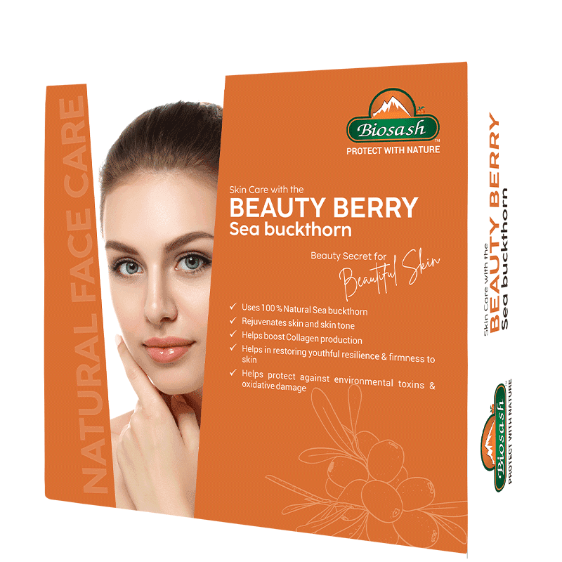 Skin Care With Beauty Berry Sea Buckthorn