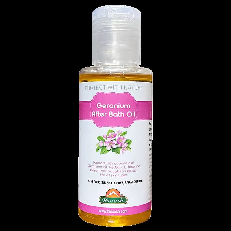 Geranium After Bath Oil
