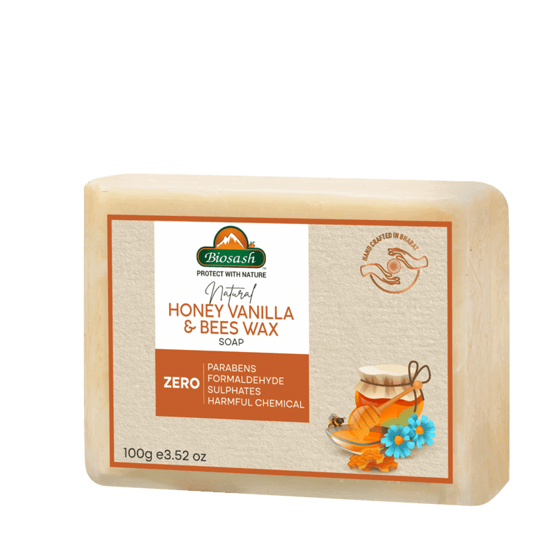 Natural Honey Vanilla And Beeswax (Soap)