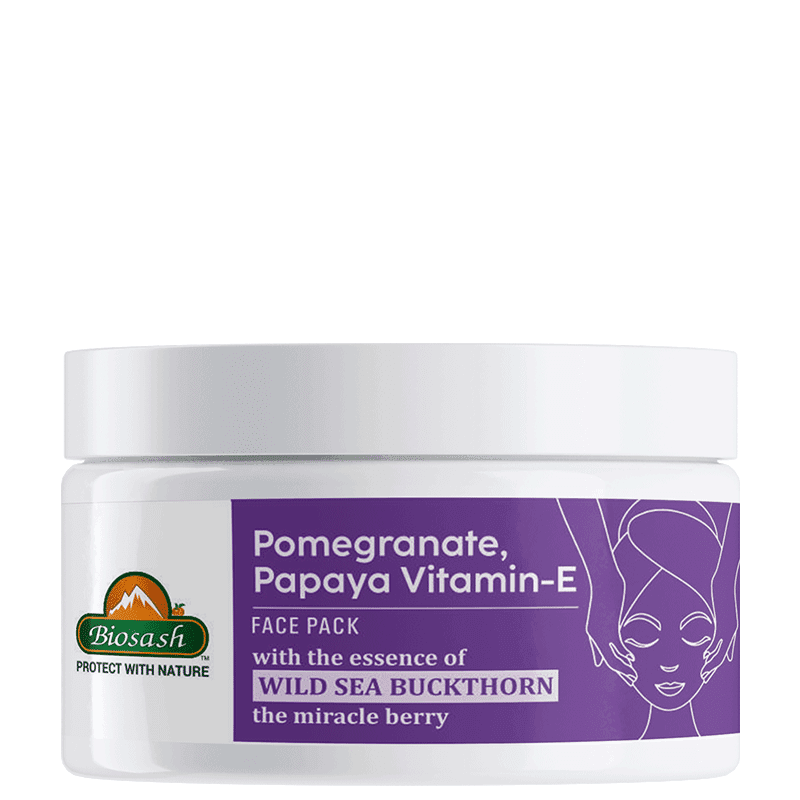 Pomegranate Papaya Vitamin E Face Pack