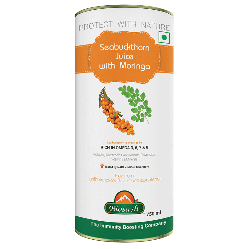 Sea Buckthorn Juice With Moringa
