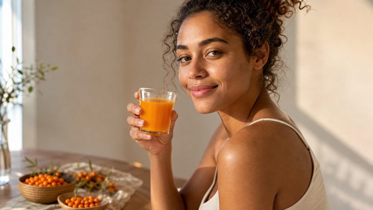 Sea Buckthorn Juice for Glowing Skin: The Omega-7 Glow Secret