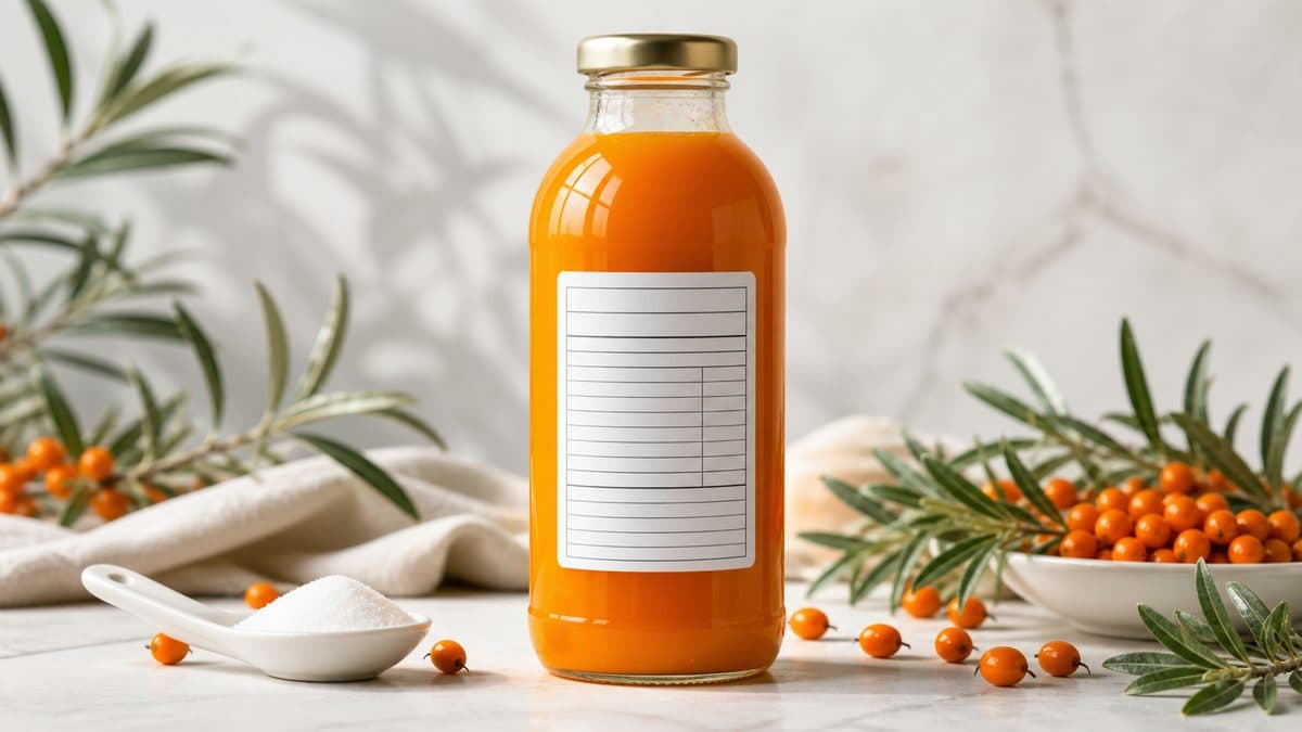 Is Sea Buckthorn Juice High in Sugar? Reading the Nutrition Label