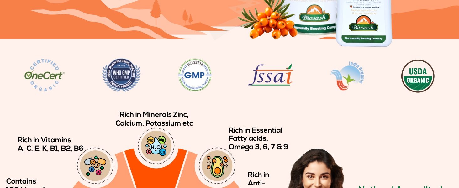 Sea Buckthorn Juice With Moringa