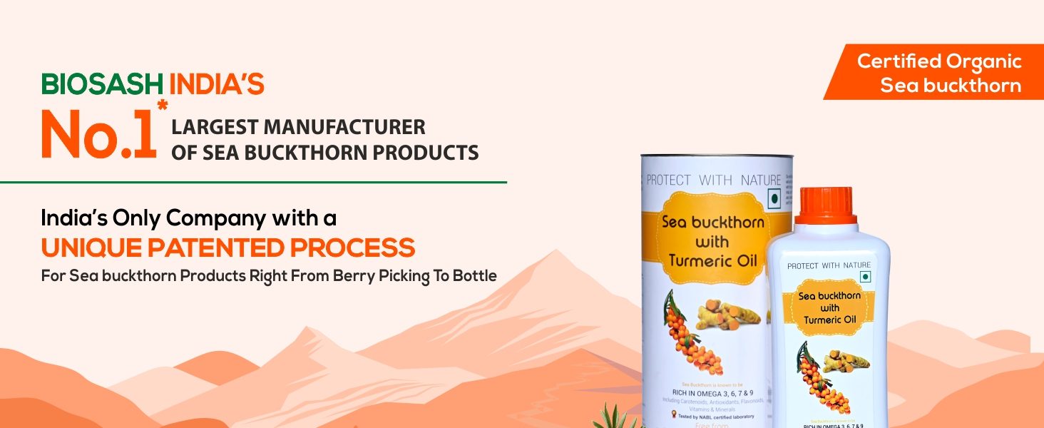 Sea Buckthorn With Turmeric Oil