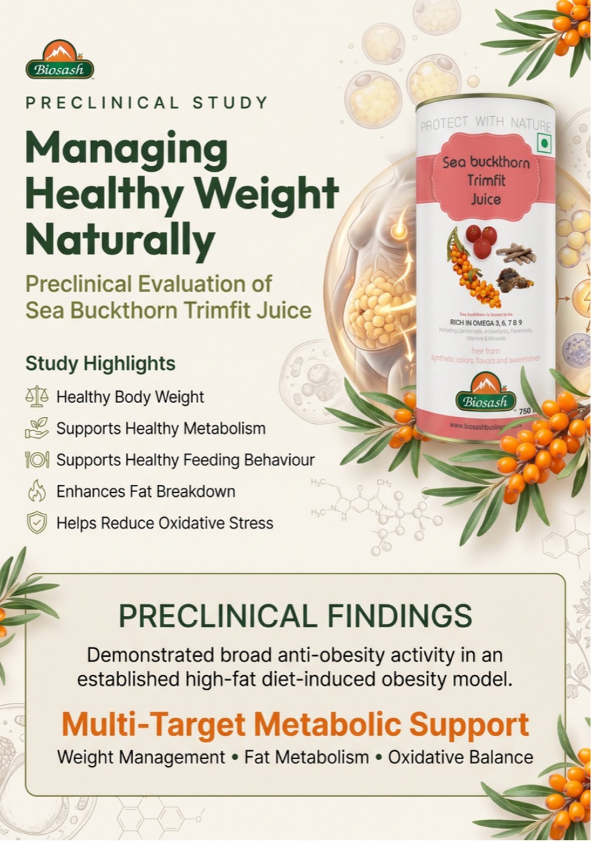 Pre-Clinical Study — Sea Buckthorn Trimfit Juice
