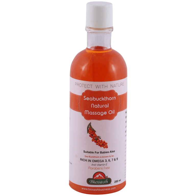 Seabuckthorn Natural Massage Oil