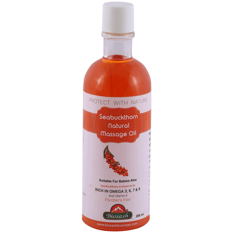 Seabuckthorn Natural Massage Oil