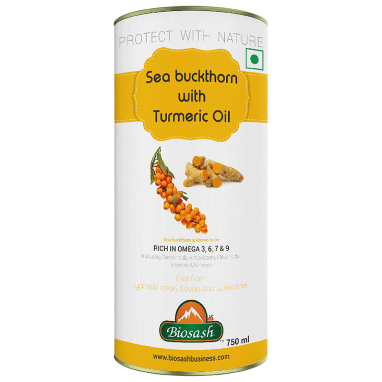 Seabuckthorn With Turmeric Oil
