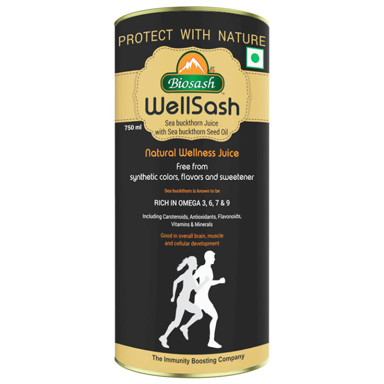 Wellsash Seabuckthorn Juice with Seabuckthorn Seed Oil
