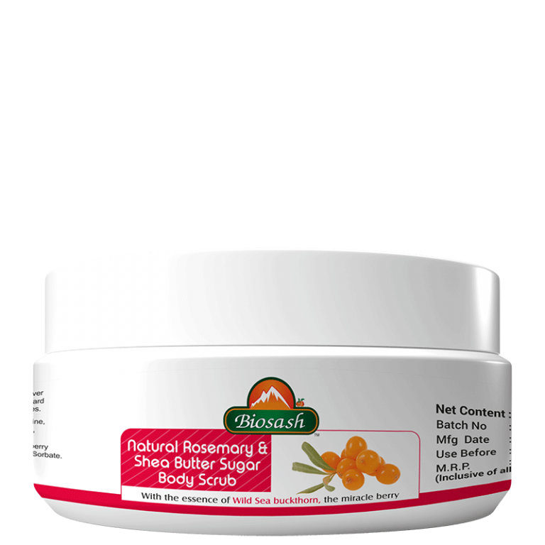 Natural Rosemary & Shea Butter Sugar Body Scrub