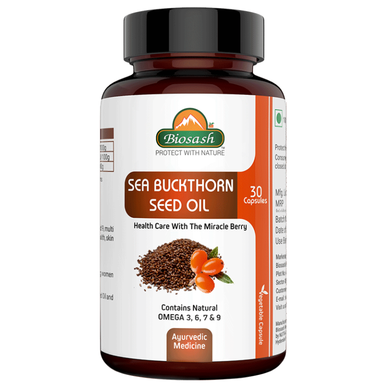 Sea Buckthorn Seed Oil Capsule
