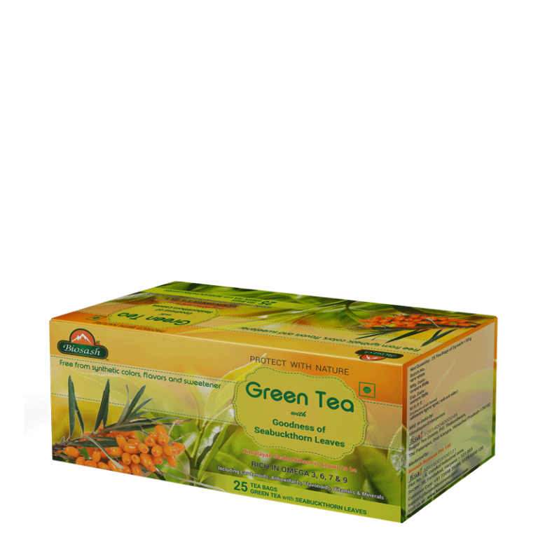 Green Tea With Seabuckthorn Leaves