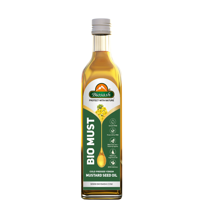BIO MUST COLD PRESSED MUSTARD SEED OIL