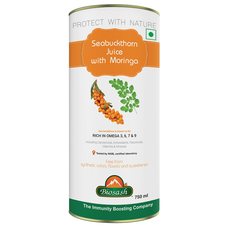 SEABUCKTHORN JUICE WITH MORINGA