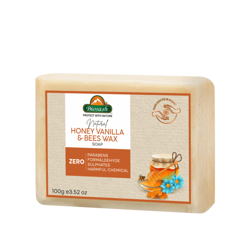 NATURAL HONEY VANILLA AND BEESWAX (SOAP)