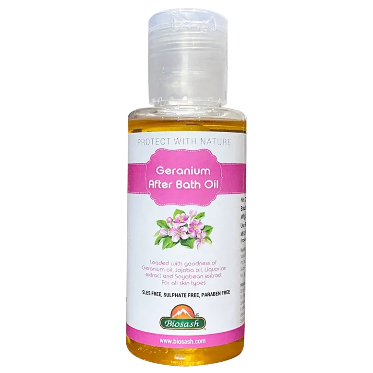 GERANIUM AFTER BATH OIL
