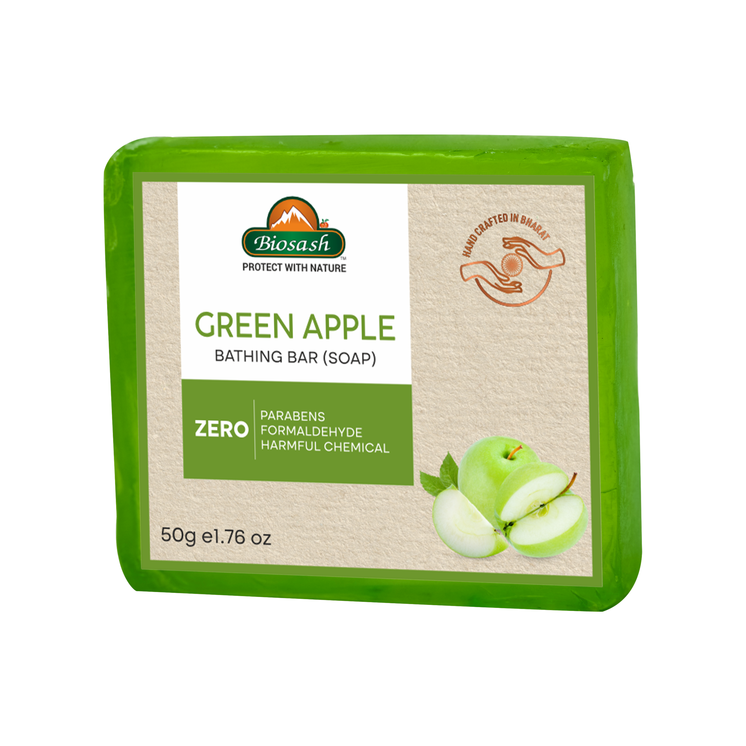 GREEN APPLE BATHING BAR (SOAP)